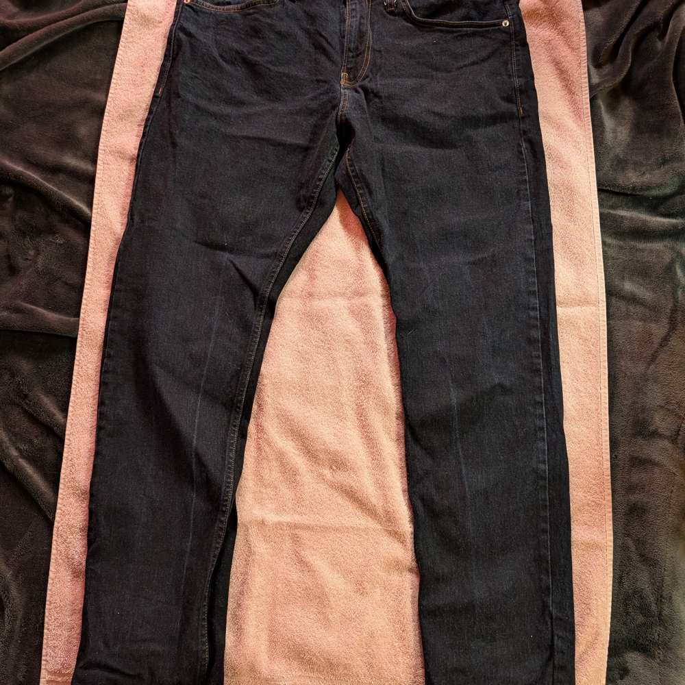 Calvin Klein Men's Dark Blue Skinny Jeans